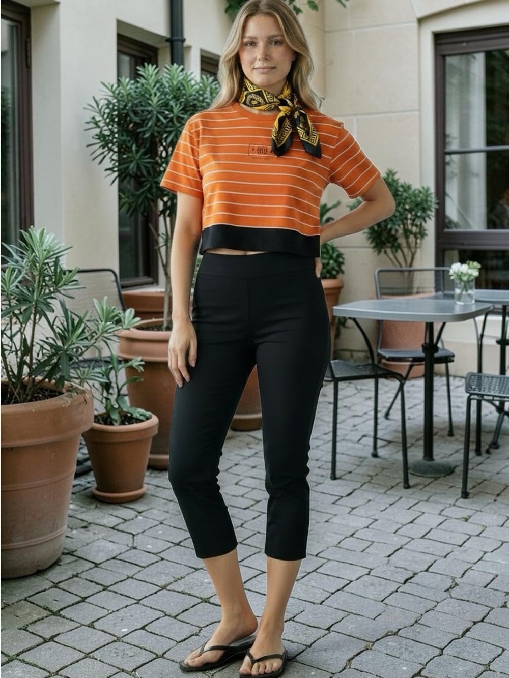 Black Capri Pants - Stretchy